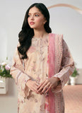 3 Pcs Women's Unstitched Linen Printed Suit