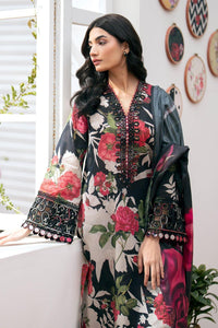 Designer Unstitched Embroidered Suit | 3-Piece Stylish Fabric for Women