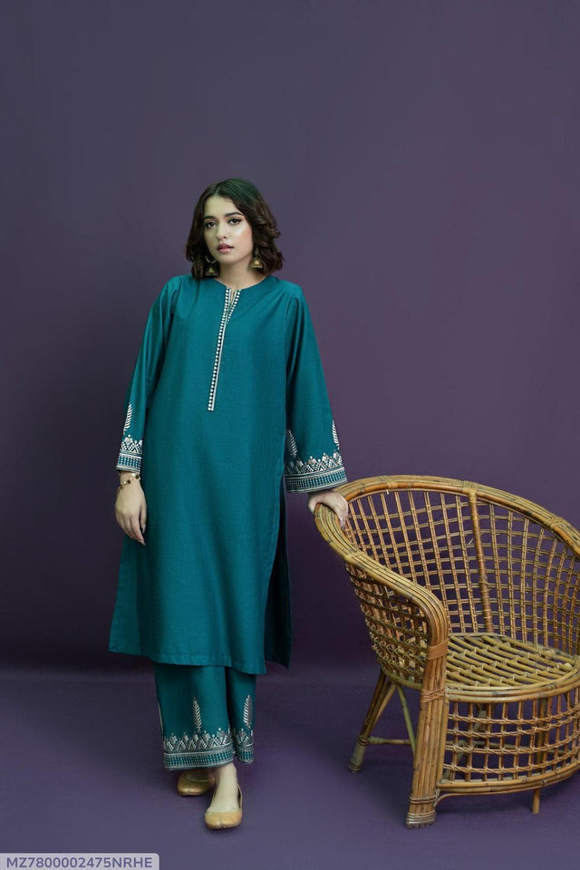 Unstitched Lawn Embroidered Suit | Stylish & Comfortable Summer Wear